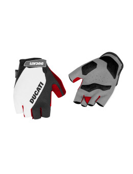 Manusi protectie Ducati, Alb DUC-GLW-EBK-BR