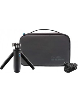 Kit Accesorii GoPro Travel, Include: 1x Shorty 1x Prindere magnetica, 1x Geanta Transport