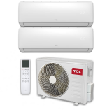 Aer conditionat Dublusplit  TCL FMA-14I2HD99 UE - 14000 BTU, 2xUI - 9000BTU