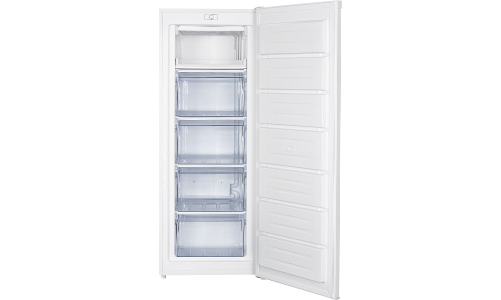 Congelator vertical Tesla RU1700HE, E, 168 L, H1425 rafturi, usa reversibila, alb