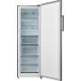 Congelator vertical Tesla RU2400FMXE, E, 238L,H172 Full No Frost, Functie frigider, Display, Inox