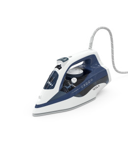 Fier de calcat Tesla IR301BL, 2600W,talpa ceramica,rezervor 400 ml, 25g/min, cablu 1.9 m, Albastru