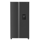 Frigider side-by-side Tesla RB5210FHXE, 529L, Inox Inverter, E, Dozator apa, NoFrost, display LED