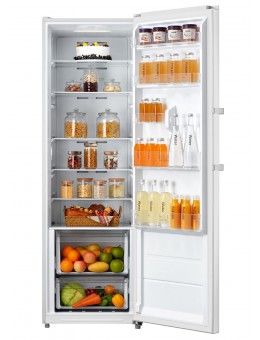 Frigider cu o usa Tesla RS3600FM, E, 362L, H185Total No Frost, iluminat int. LED, usa rever., Alb