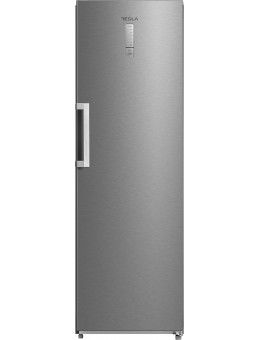 Frigider cu o usa Tesla RS3600FMX, E, 362L, H185Total No Frost, iluminat int. LED, usa rever, Inox
