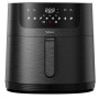 Friteuza aer cald Tesla AF800B, 8 L, 1800WPanou digital, 8 programe, Negru