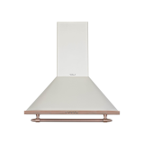 Hota decorativa retro Tesla DC600AIP, 60cm, Crem 1-motor 190W, 630m3/h, 3 trepte, LED 2x2W