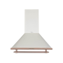 Hota decorativa retro Tesla DC600AIP, 60cm, Crem 1-motor 190W, 630m3/h, 3 trepte, LED 2x2W