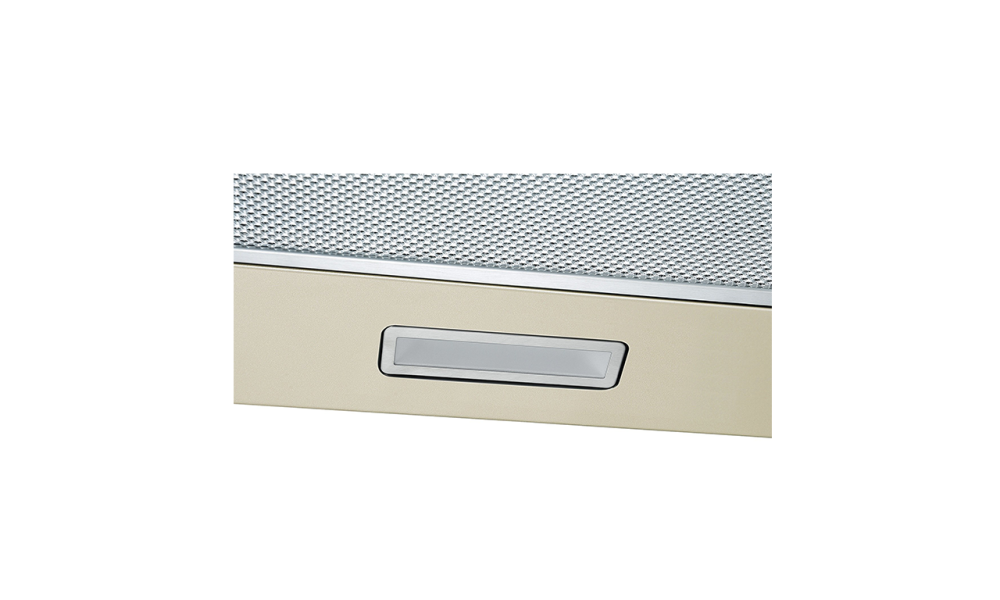 Hota decorativa retro Tesla DC600AIP, 60cm, Crem 1-motor 190W, 630m3/h, 3 trepte, LED 2x2W