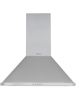 Hota decorativa semineu Tesla DC600AXP, 60cm, Inox1 motor 190W, 630m3/h, 3 trepte, LED 2x2W