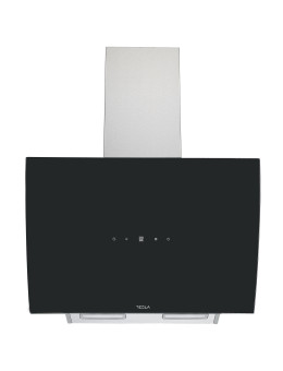 Hota decorativa Tesla DD600AXB, 60cm, Inox/Sticla1 motor DC 75W, 630m3/h, display LED