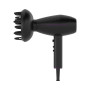 Uscator de par Tesla DRH300BPA, 2300W 3 viteze, 2 trepte temp, Fct. Ionica, Negru/Violet