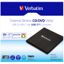 DVD-RW extern Verbatim Slimline USB3.2, USB-C, BK