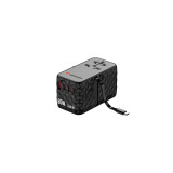 Adaptor universal Verbatim GaN III, Travel, 85W GaN3, 4xUSB-C PD & QC 4+ & 1 x USB-A QC ports