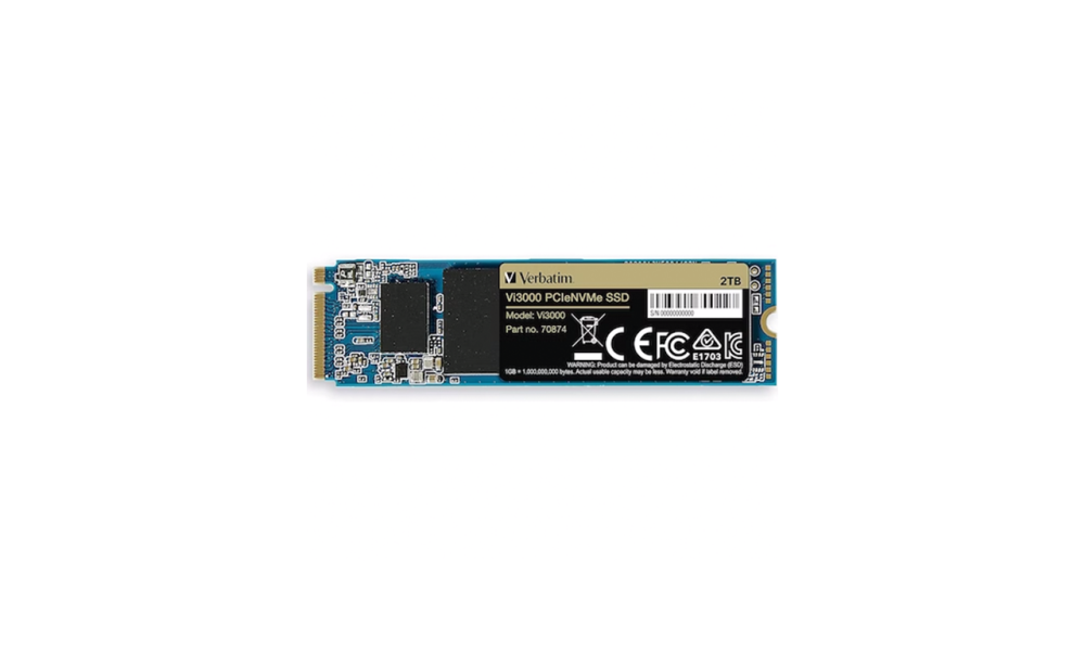 SSD Verbatim Vi3000 PCle NVMe 2TB M.2