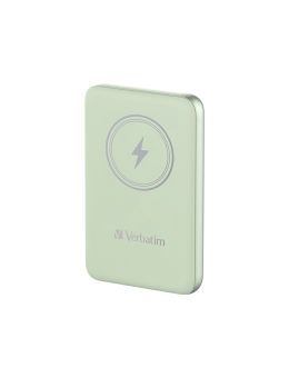 Power Bank Verbatim 10.000mAh Charge'n'Go Green Magnetic Wireless