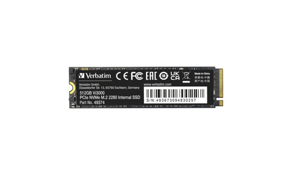 SSD Verbatim Vi3000 PCle NVMe 512GB M.2