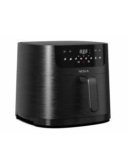 Friteuza aer cald Tesla AF800B, 8 L, 1800WPanou digital, 8 programe, Negru