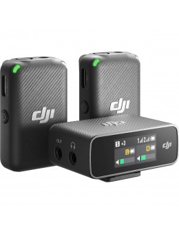 Kit microfon wireless DJI (2TX+1RX) Inclusa carcasa incarcare
