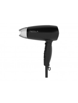 Uscator de par pliabil Tesla DRH200BT, 1600W 2 viteze, 2 trepte temp., motor DC, Negru