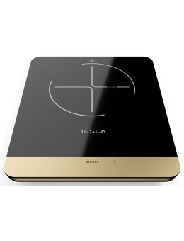 Plita portabila cu inductie Tesla IC401B, 2000W 25x25cm, 8 niveluri putere, Negru