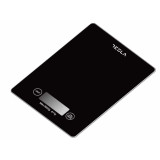 Cantar de bucatarie Tesla KS201B, 5kg, ecran LCD Functie Tara, Sticla, Negru