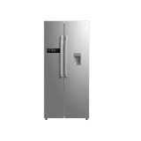 Frigider side-by-side Tesla RB5201FMXE, E, 535LH177, Total No Frost, Dozator apa, LED, Inox