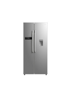 Frigider side-by-side Tesla RB5201FMXE, E, 535LH177, Total No Frost, Dozator apa, LED, Inox
