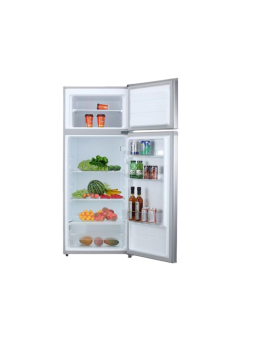 Frigider cu doua usi Tesla RD2100ME, E, 207L, H143Usi reversibile, iluminare LED, Alb