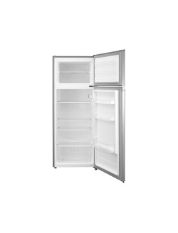 Frigider cu doua usi Tesla RD2100MSE, E, 207L,H143Usi reversibile, iluminare LED, Argintiu