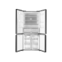 Frigider side-by-side Tesla RF5100FMBE, 511L, E190H, Total No Frost, Motor Inverter, Display LED