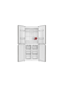 Frigider side-by-side Tesla RM3400FHXE, 362 L, EH180, Full No Frost, LED touch screen, Inox