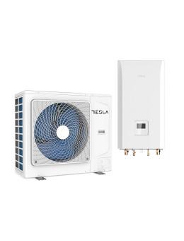 Pompa de caldura aer-apa split Tesla TATP-12HMDA3 12kW, A+++/A++, 3kW back-up heater, Wi-Fi, 400V